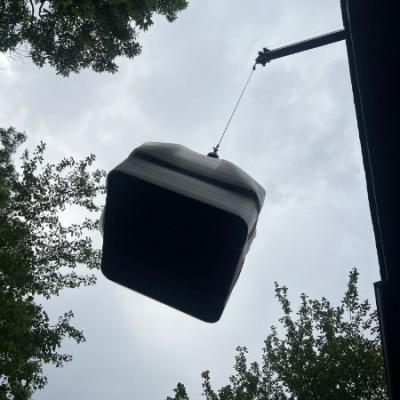 Hot Tub Install Wurtsboro Ny Crane Lift