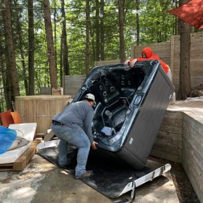 Spa Hot Tub Delivery Sullivan County Ny L And S Hot Tub Installation Chester